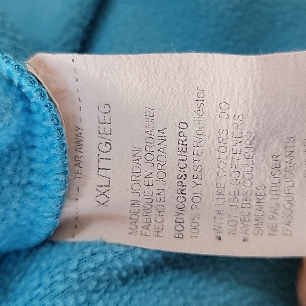 Under Armour Mens 1/2 Zip-Up Sweater in Turquoise Blue Size 2XL EUC - Picture 5 of 12